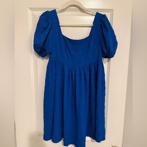 SHEIN Vibrant Blue Garment